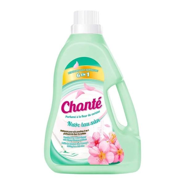  Nước Lau Sàn Chanté - Hương Anh Đào - Chai 3.2kg 