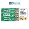  Kem Đánh Răng CLOSEUP  Bạc Hà Thơm Mát 230g (3 Tuýp +1 Blindbox) 