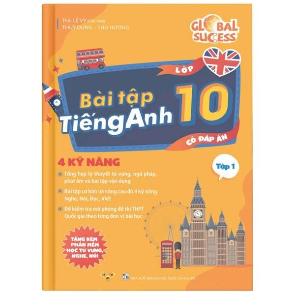  Global Success - Bài Tập Tiếng Anh 10 - Tập 1 (Có Đáp Án) 