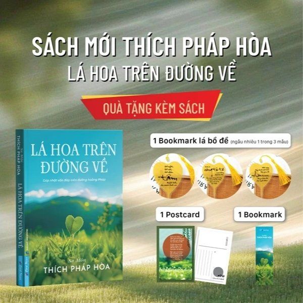 Lá Hoa Trên Đường Về - Góp Nhặt Vấn Đáp Trên Đường Hoằng Pháp - nhanvan.vn