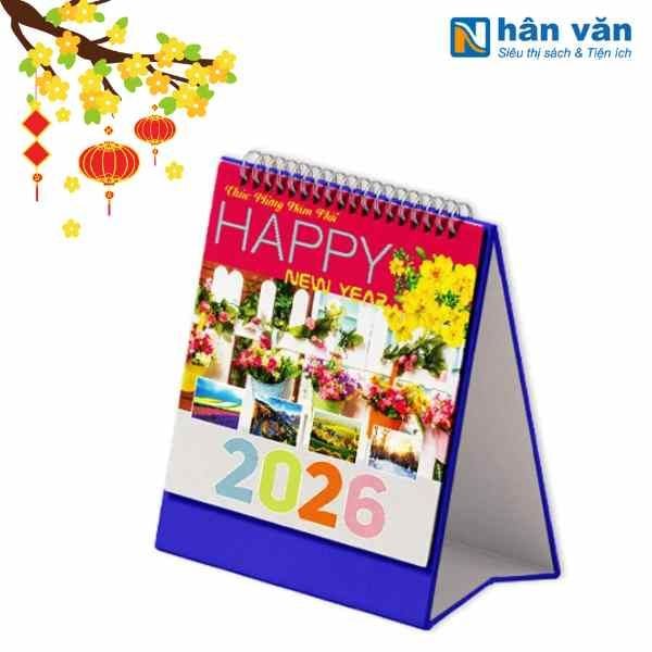 Lịch Bàn Chữ A 2026 - Trí Tuệ Khai Sáng - nhanvan.vn