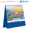  Lịch Bàn Vuông - Sắc Màu Quê Hương 