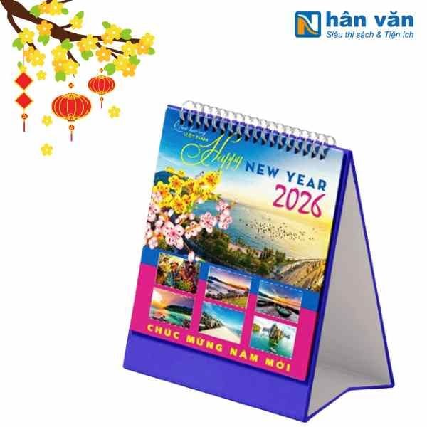 Lịch Bàn 2026 - Quê Hương Việt Nam - nhanvan.vn