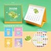  Lịch Bàn - Teen Mini 2026: Cake Matcha – 365 Ngày Ngọt Ngào 