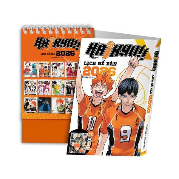 Lịch Để Bàn Haikyu!! 2026 - nhanvan.vn