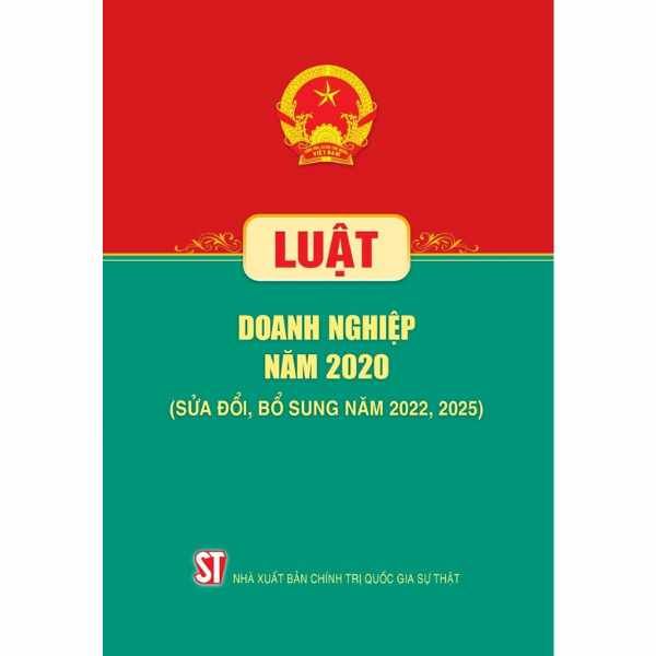 Luật Doanh Nghiệp Năm 2020 (Sửa Đổi, Bổ Sung Năm 2022, 2025) - nhanvan.vn