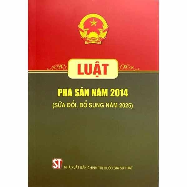 Luật Phá Sản Năm 2014 (Sửa Đổi, Bổ Sung Năm 2025) - nhanvan.vn