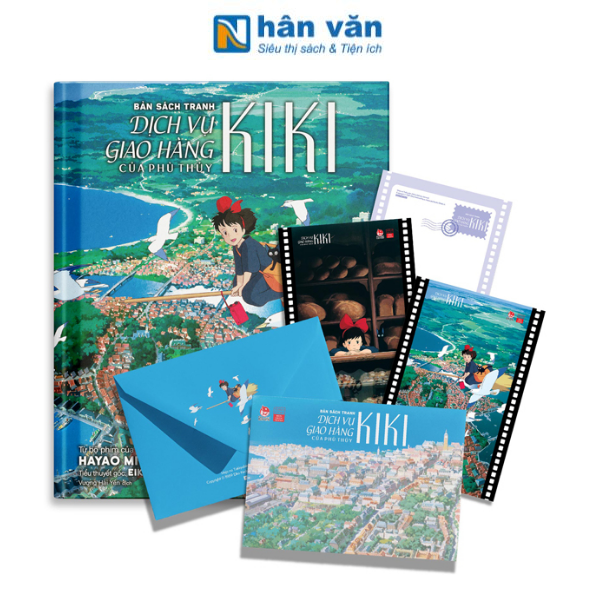 Dịch Vụ Giao Hàng Của Phù Thủy Kiki - Bản Sách Tranh - nhanvan.vn