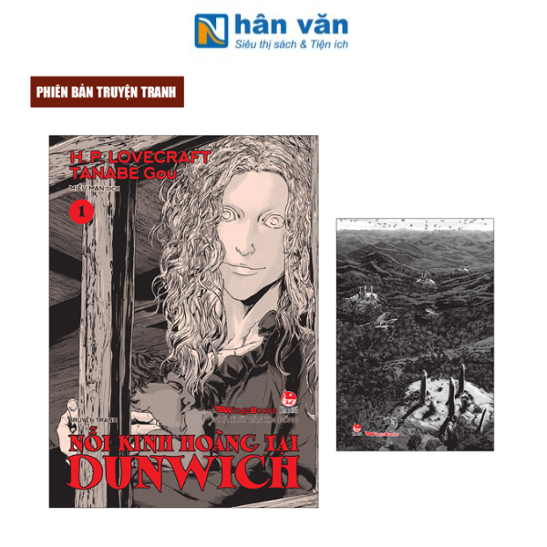 Nỗi Kinh Hoàng Tại Dunwich - Tập 1 - Phiên Bản Truyện Tranh - Tặng Kèm Postcard - nhanvan.vn