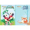 Combo 10 Tập Học Sinh Nhân Văn - 4 Dòng Kẻ Ngang - 96 Trang 70gsm - NVBOOK