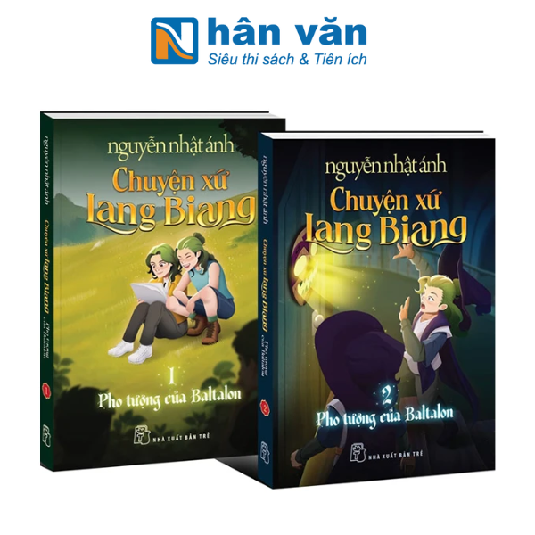 Bộ Sách Chuyện Xứ Lang Biang - Phần 1 - Pho Tượng Của Baltalon - Khổ Bỏ Túi - Bộ 2 Cuốn - nhanvan.vn