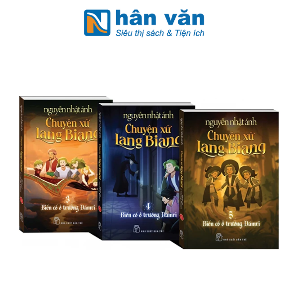 Bộ Sách Chuyện Xứ Lang Biang - Phần 2 - Biến Cố Ở Trường Đămrii - Khổ Bỏ Túi - Bộ 3 Cuốn - nhanvan.vn