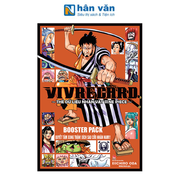 Vivre Card - Thẻ Dữ Liệu Nhân Vật One Piece Booster Pack - Quyết Tâm Xung Trận, Xích Sao Cửu Nhân Nam!! - nhanvan.vn