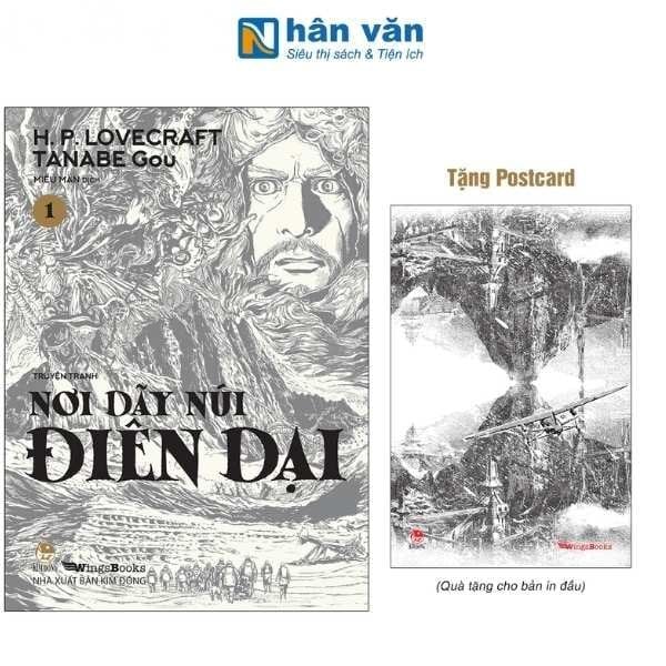 Nơi Dãy Núi Điên Dại - Tập 1 - Tặng Kèm Postcard - nhanvan.vn