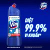  Nước Tẩy Bồn Cầu Vim Diệt Khuẩn Xanh Biển - Chai 870ml 