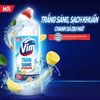 Nước Tẩy Bồn Cầu Vim Trắng Sáng Hương Chanh Sả 870ml 
