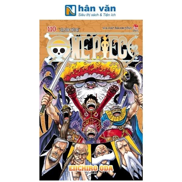 One Piece - Tập 110 - “Làn Sóng Thời Đại” - Bản Bìa Áo - nhanvan.vn
