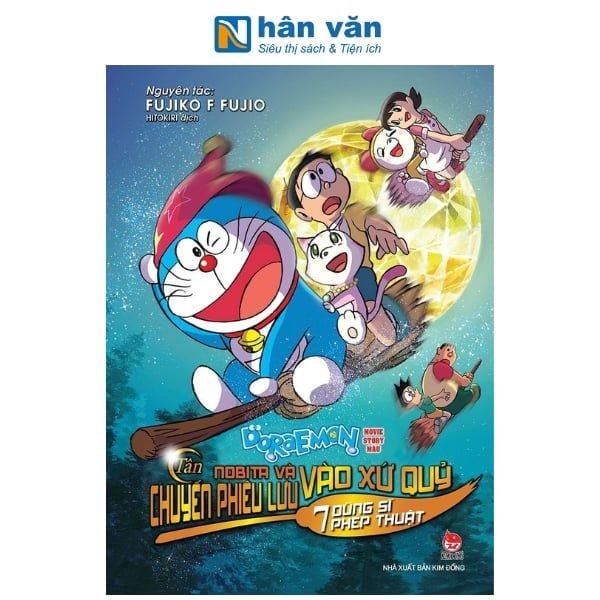 Doraemon Movie Story - Tân Nobita Và Chuyến Phiêu Lưu Vào Xứ Quỷ - 7 Dũng Sĩ Phép Thuật - nhanvan.vn