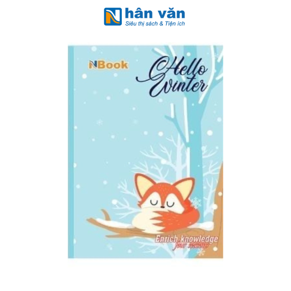  [Mua 8 Tặng 2] Tập Học Sinh Nhân Văn - 4 Dòng Kẻ Ngang - 96 Trang 70gsm - NVBOOK 