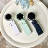  Quạt Mini Cầm Tay - Veeco VMF-07 - Màn Hình Hiển Thị Pin + 5 Cấp Độ Gió + Kèm Dây Đeo 