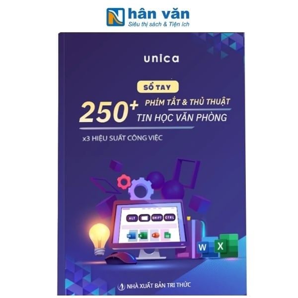 Sổ Tay 250 Phím Tắt & Thủ Thuật Tin Học Văn Phòng - nhanvan.vn