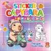  Sticker Capybara - Tô Màu Sáng Tạo Phát Triển IQ-EQ-CQ - Âm Thanh Cuộc Sống 