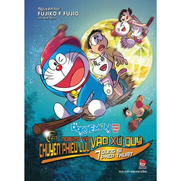  Doraemon Movie Story - Tân Nobita Và Chuyến Phiêu Lưu Vào Xứ Quỷ - 7 Dũng Sĩ Phép Thuật 