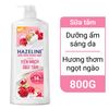  Sữa Tắm Hazeline Chiết Xuất Yến Mạch Dâu Tằm Sáng Mịn Dưỡng Ẩm Chai 800G 