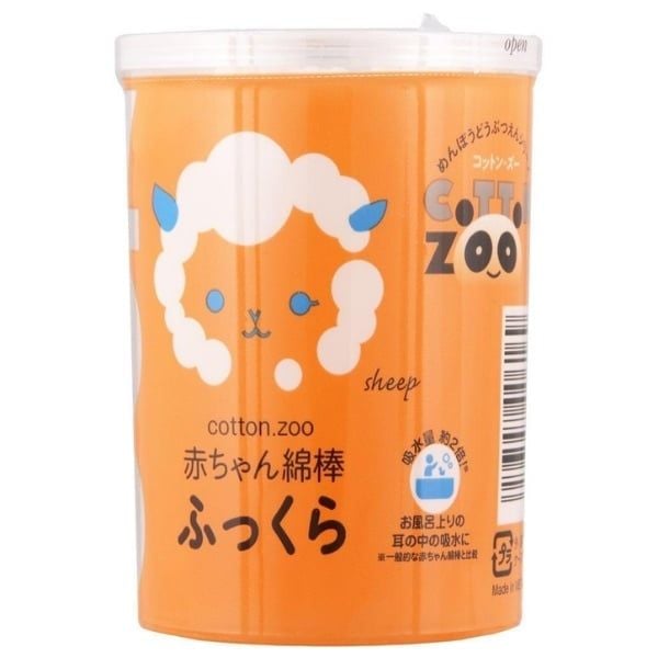 Tăm Bông Cotton Zoo Trẻ Em Shower - 120 Chiếc - nhanvan.vn
