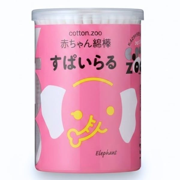 Tăm Bông Cotton Zoo Trẻ Em Xoắn - 160 Chiếc - nhanvan.vn