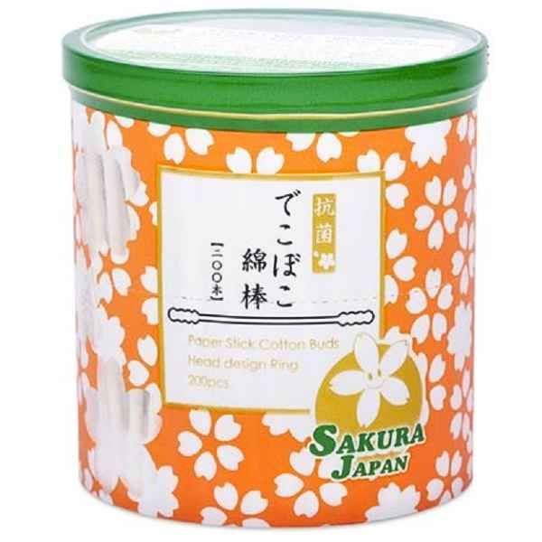 Tăm Bông Kháng Khuẩn Sakura Xoắn TB03 - nhanvan.vn