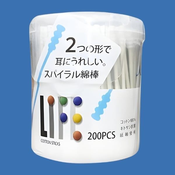 Tăm Bông Life - Hộp 200 Chiếc - nhanvan.vn