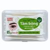  Tăm Bông Trang Điểm Lovely - Thân Giấy Cao Cấp - Hộp 85 Cái 