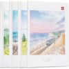  Tập Học Sinh - 4 Ô Ly Ngang - 96 Trang 80gsm - Deli CNB553-96 (Mẫu Bìa Giao Ngẫu Nhiên) 