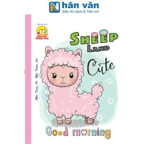  Tập Học Sinh Tân Thuận Tiến Sheep Land - 96 Trang Kẻ Ngang 