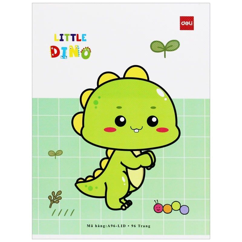  Tập học sinh Deli Little Dino - 4 ôly 96 trang - DL 80gsm 