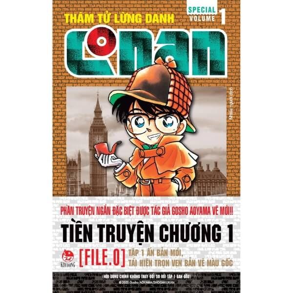  Thám Tử Lừng Danh Conan - Special Volume 1 - Tặng Kèm Bookmark PVC 