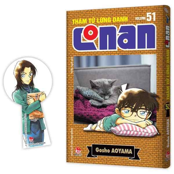 Thám Tử Lừng Danh Conan - Tập 51 - Bản Nâng Cấp - Tặng Kèm Bookmark - nhanvan.vn
