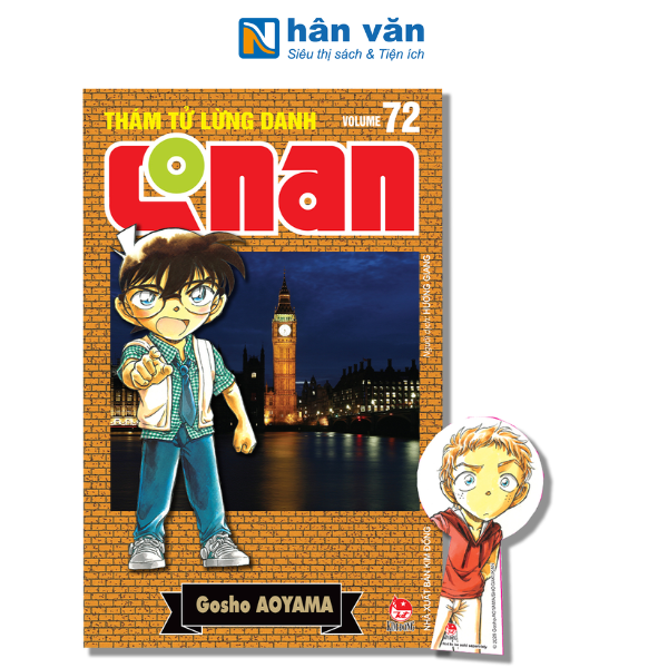 Thám Tử Lừng Danh Conan - Tập 72 - Bản Nâng Cấp - Tặng Kèm Bookmark - nhanvan.vn