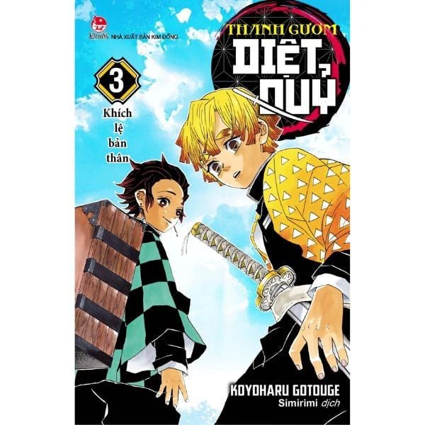 Thanh Gươm Diệt Quỷ - Kimetsu No Yaiba - Tập 3 - Khích Lệ Bản Thân - nhanvan.vn