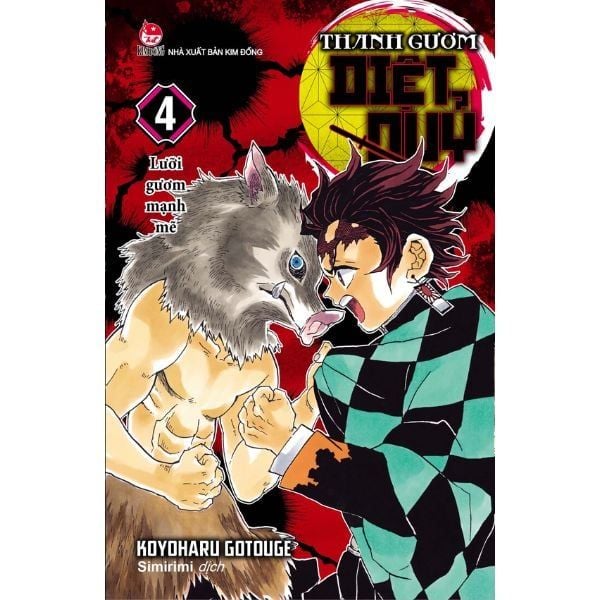 Thanh Gươm Diệt Quỷ - Kimetsu No Yaiba - Tập 4 - Lưỡi Gươm Mạnh Mẽ - nhanvan.vn