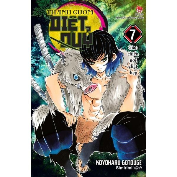 Thanh Gươm Diệt Quỷ - Kimetsu No Yaiba - Tập 7 - Giao Chiến Nơi Chật Hẹp - nhanvan.vn