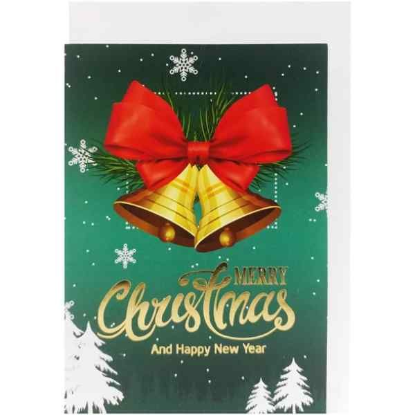 Thiệp In Giáng Sinh 18 x 13 cm - Gia Long GL-3043 - nhanvan.vn