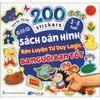 200 Stickers - 3-8 Tuổi - Sách Dán Hình Rèn Luyện Tư Duy Logic - Ba Người Bạn Tốt