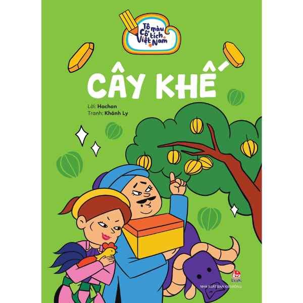 Tô Màu Cổ Tích Việt Nam - Cây Khế - nhanvan.vn