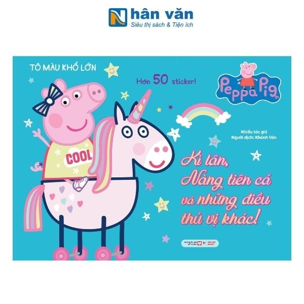 Tô Màu Khổ Lớn - Kì Lân, Nàng Tiên Cá Và Những Điều Thú Vị Khác! - nhanvan.vn
