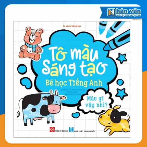 Tô Màu Sáng Tạo - Bé Học Tiếng Anh - Màu Gì Vậy Nhỉ?