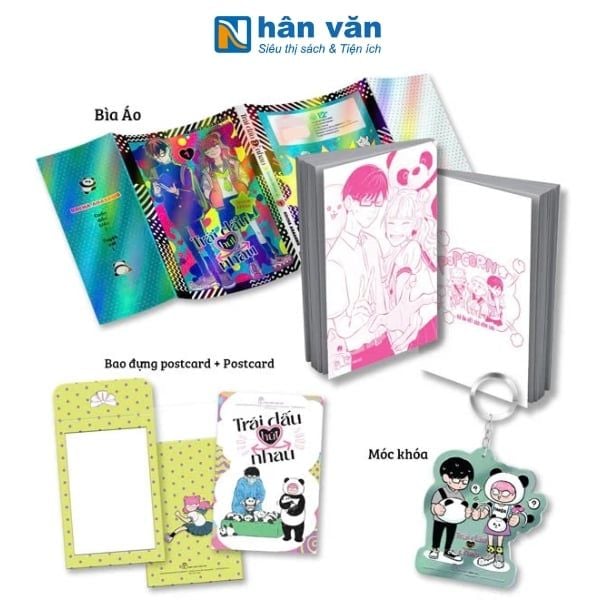 Trái Dấu Hút Nhau - Tập 1 - Special Edition - Tặng Kèm Bao Đựng Postcard + Postcard + Móc Khóa Mica - nhanvan.vn