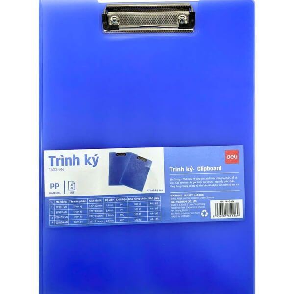  Trình Ký - Deli - Hai Mặt Xanh - EF402 