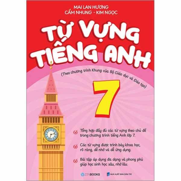  Từ Vựng Tiếng Anh 7 